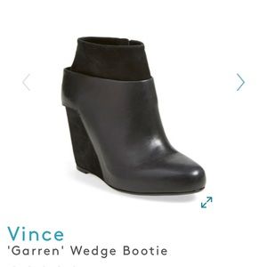 VINCE Garren Suede/Leather Bootie